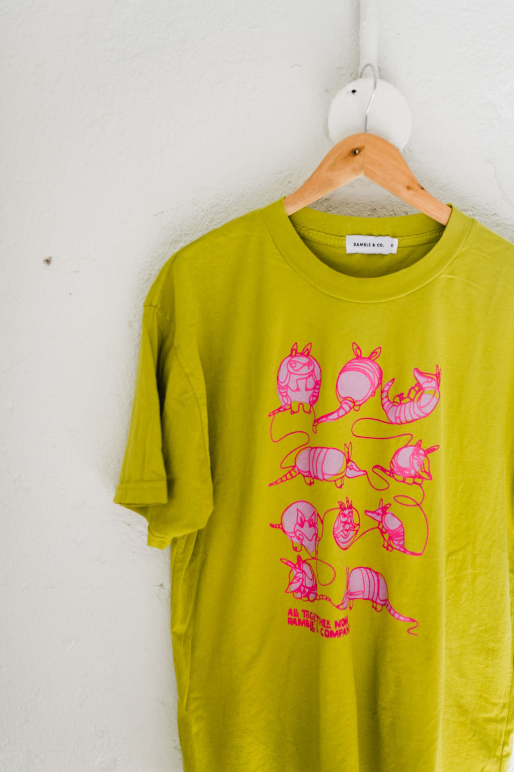all together now armadillo | citron ramble original relaxed tee