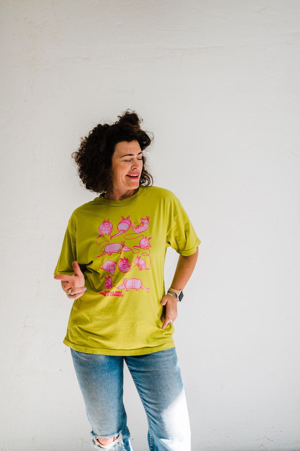 all together now armadillo | citron ramble original relaxed tee