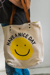have a nice day smiley | tote bag