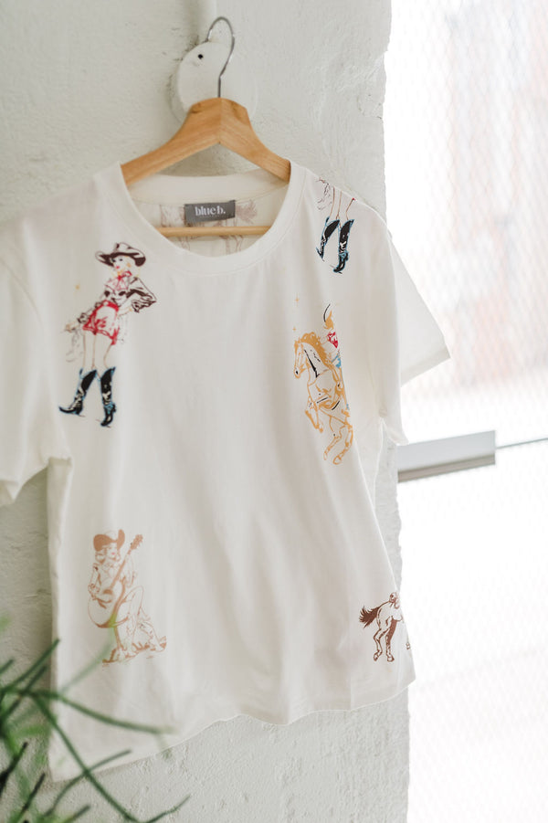 western motif | graphic tee