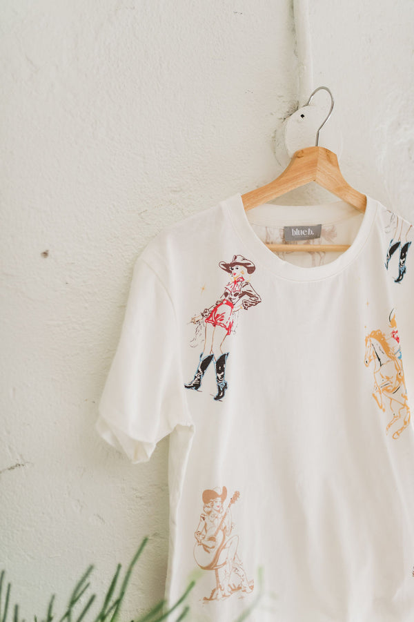 western motif | graphic tee