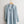 striped puff sleeve dress | blue