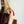 contrast blanket sweater top