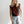 contrast blanket sweater top