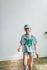 joy | chambray comfort colors boxy cropped tee