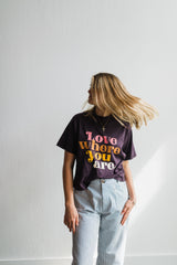love where you are | plum boxy crop
