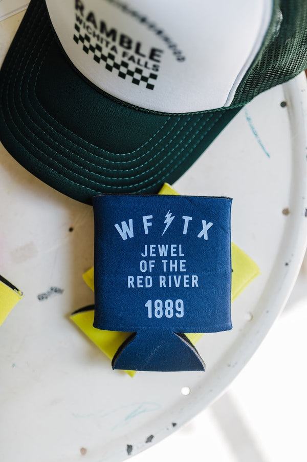 wichita falls koozie | navy