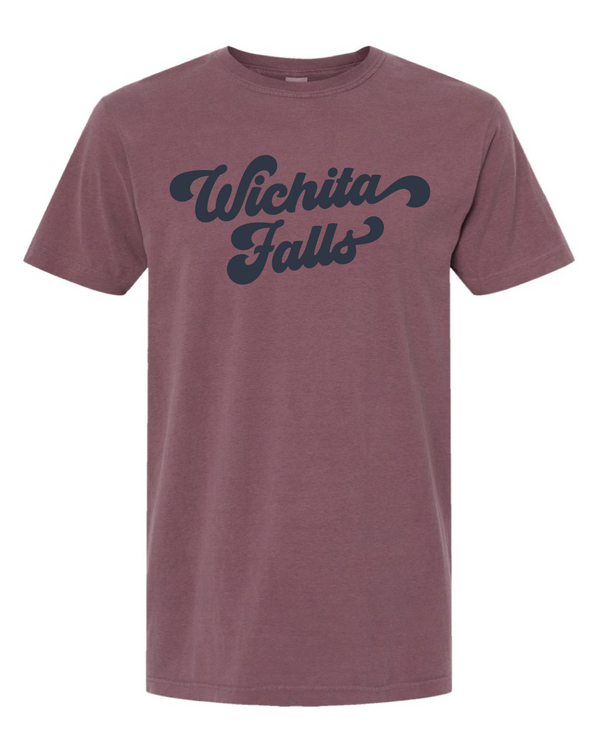 wichita falls groovy tee | vineyard