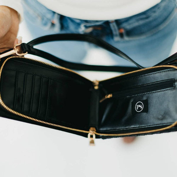 double duty phone bag | navy