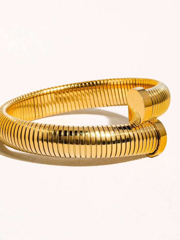 bold bangle | 18k gold