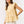 ruffled tiered top | yellow