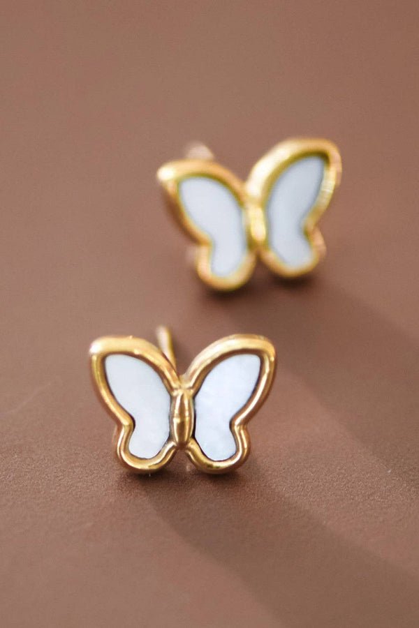 butterfly stud | earring