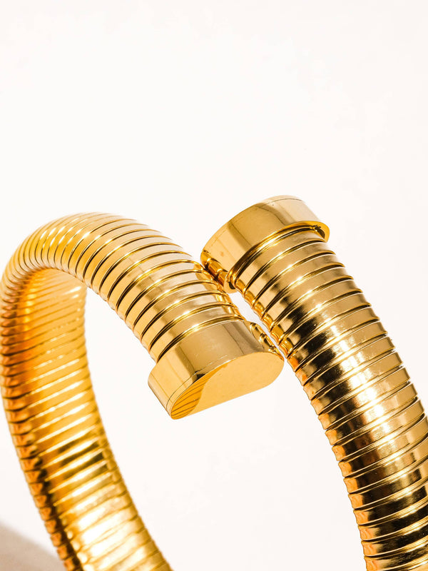 bold bangle | 18k gold