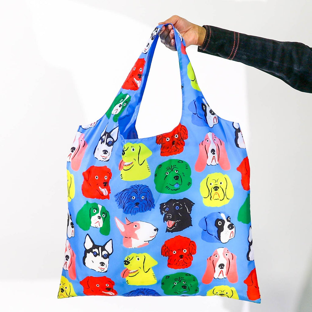 eco-friendly reusable tote | dogs
