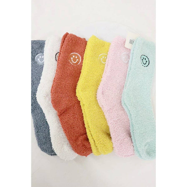 cozy smile socks | multi colors