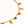 mult-color charm necklace cz | 18k gold