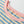 stripe tee | sky blue + pink