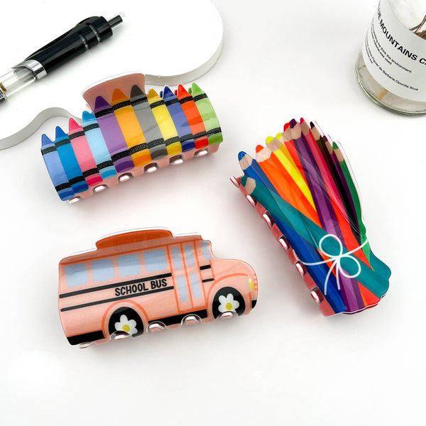 teacher clips | school bus