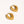 gold star cz heart hoop earring | 18k gold earrings
