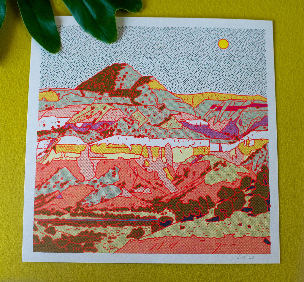 desert mountain #30 | 12x12 print