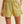 washed cotton shorts | light olive