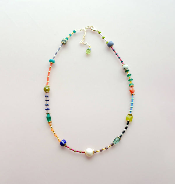 beaded friendship necklace