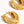 gold star cz heart hoop earring | 18k gold earrings