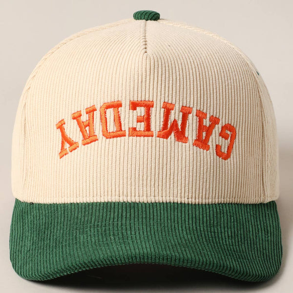 gameday upside down trucker hat | green
