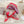 red passion bandana | red + blue