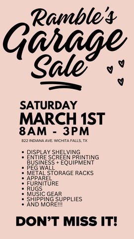 Ramble's Garage Sale | WICHITA FALLS, TX