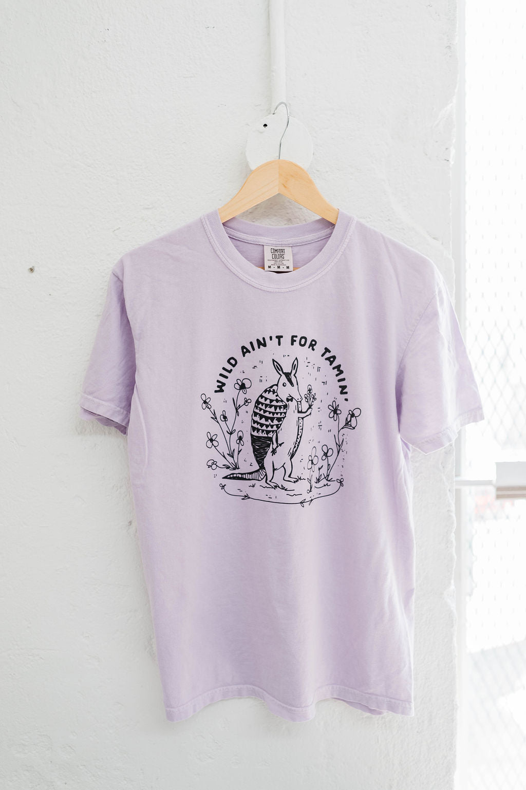 wild ain't for tamin' | lilac tee