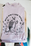 wild ain't for tamin' | lilac tee