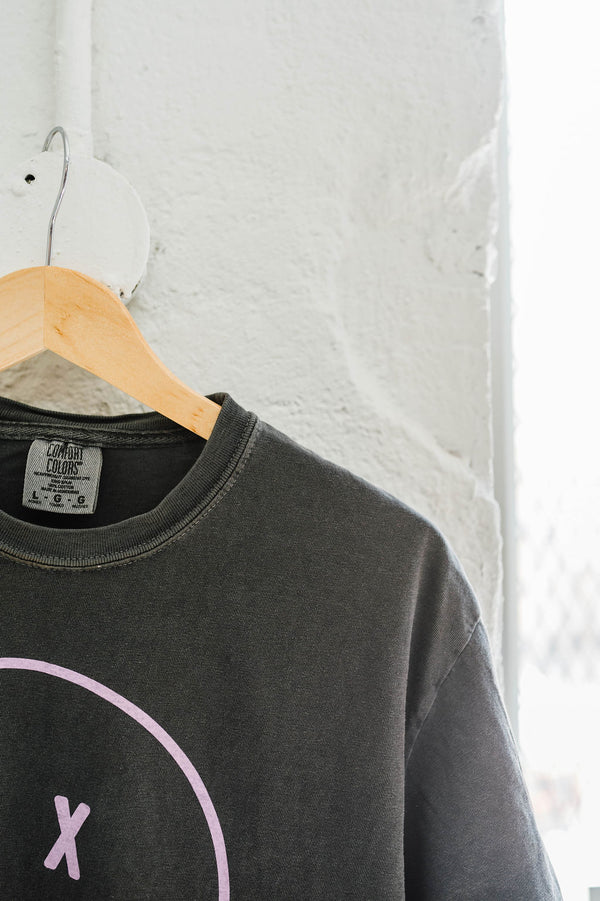 tx smiley | pepper boxy cropped tee
