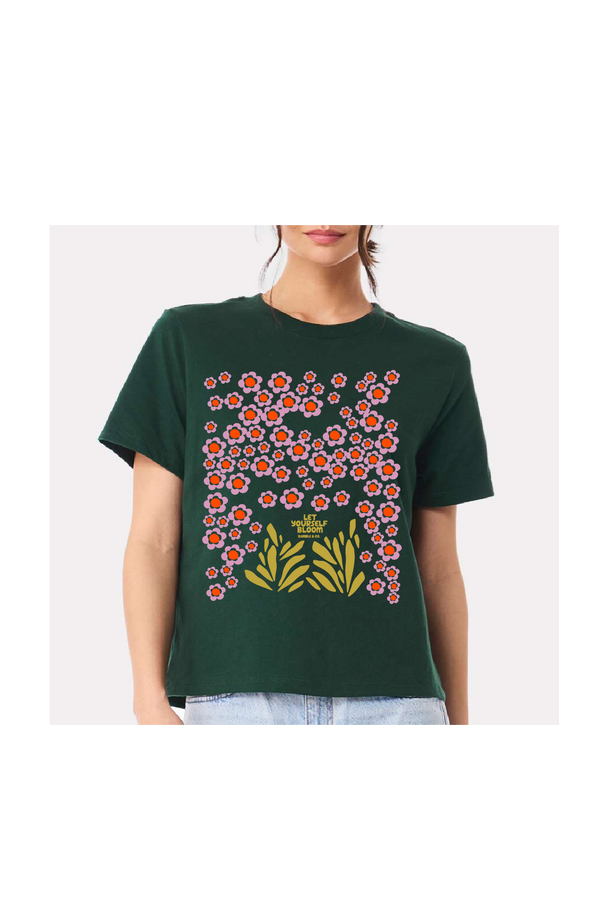 let yourself bloom | vintage forest crop