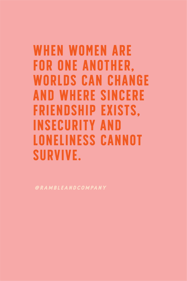 when women pink | 4 x 6 post card