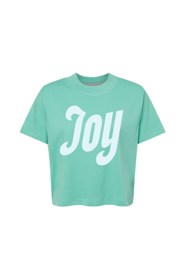 joy | saltwater boxy crop