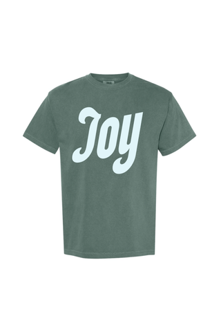 joy | blue spruce comfort colors tee | PREORDER