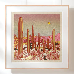 desert mountain #25 | 12x12 print