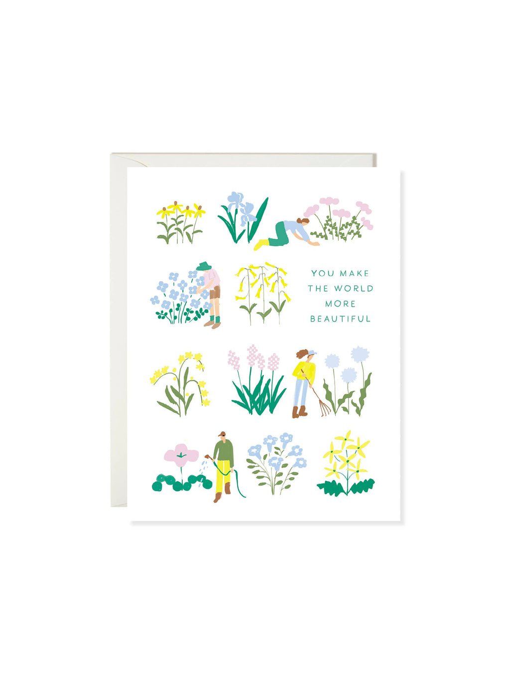 you make the world more beautiful | card