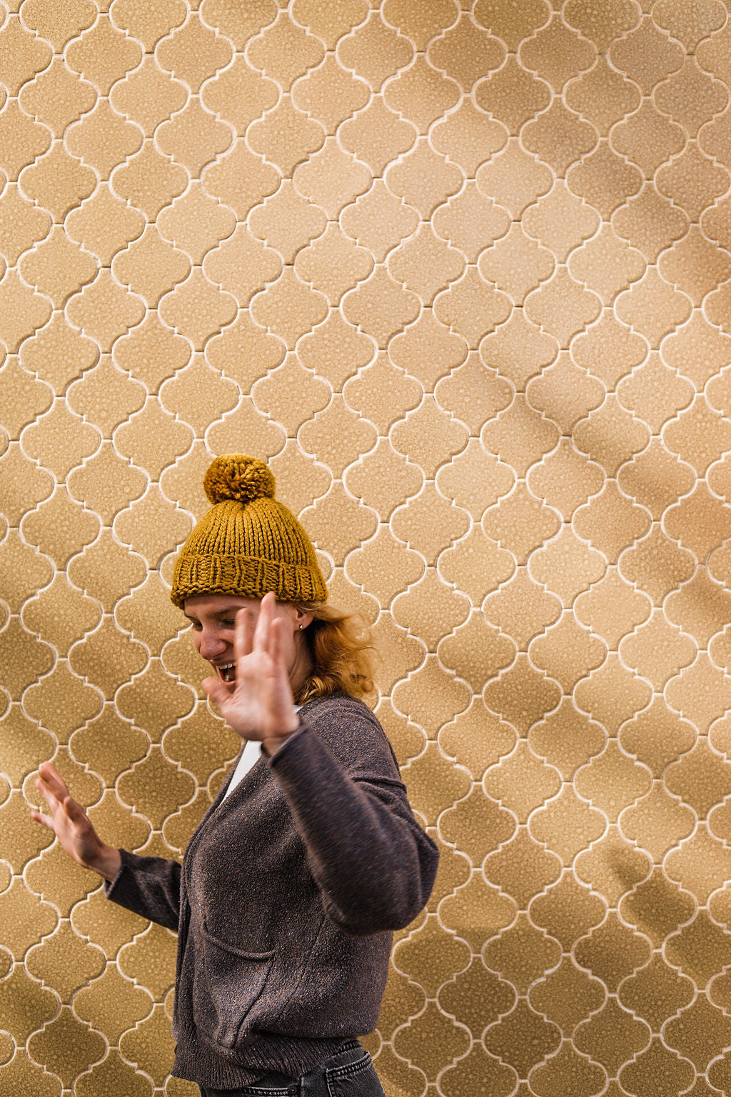 the ramble beanie | mustard