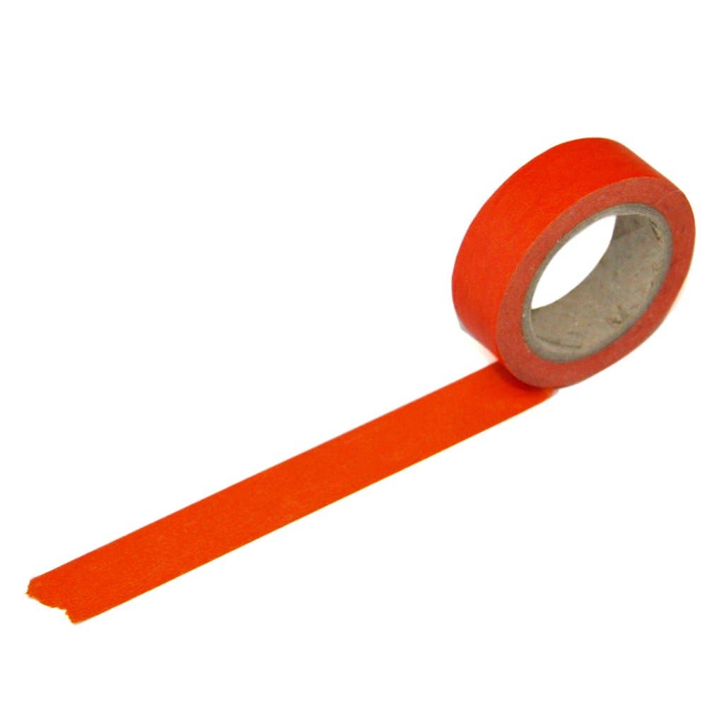 solid orange | washi tape