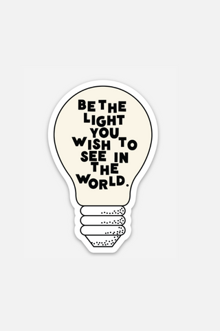 be the light | sticker