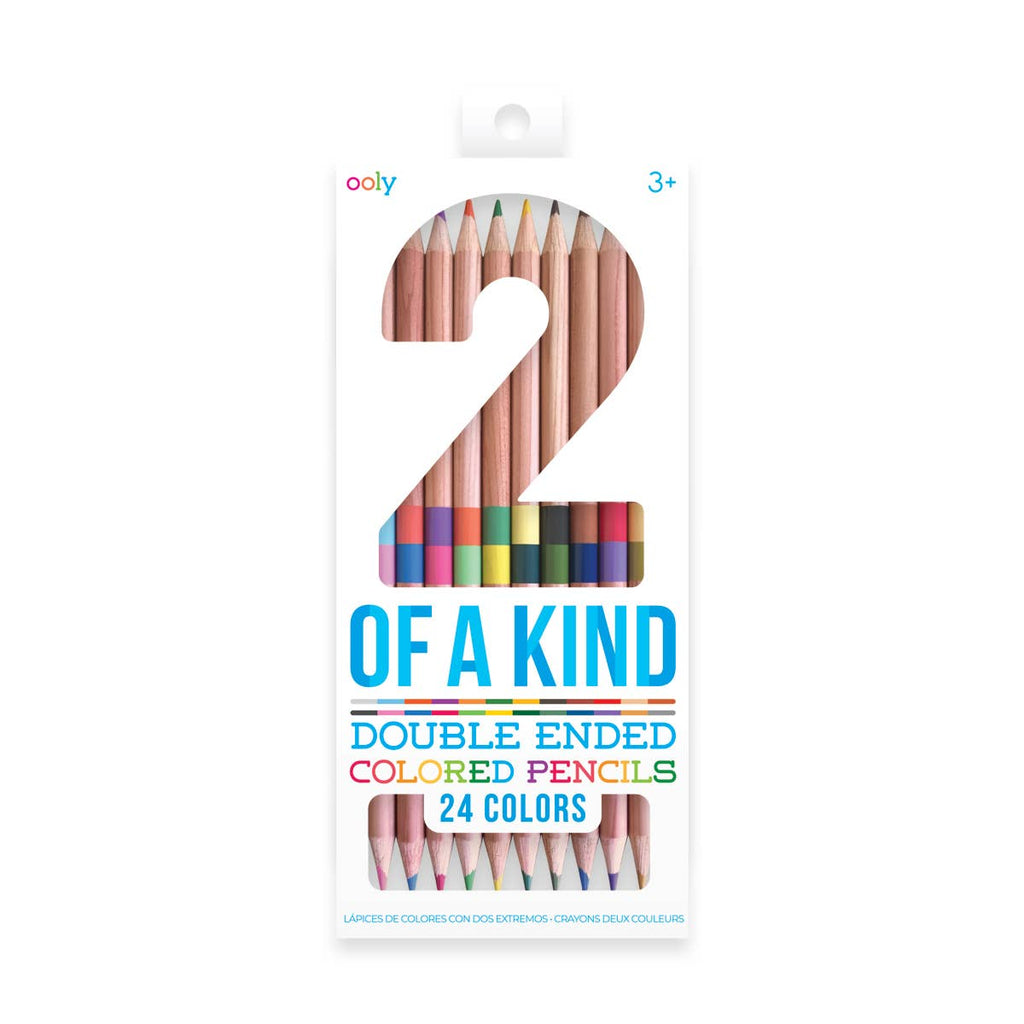 2 of a kind | double ended colored pencils