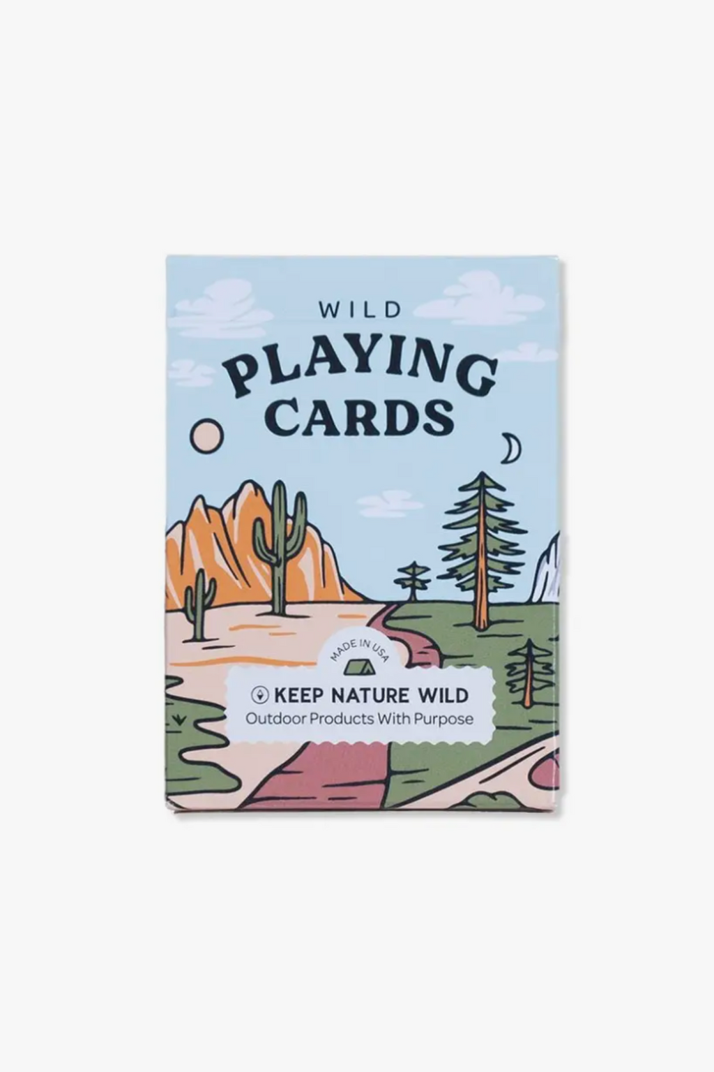 keep nature wild | playing cards