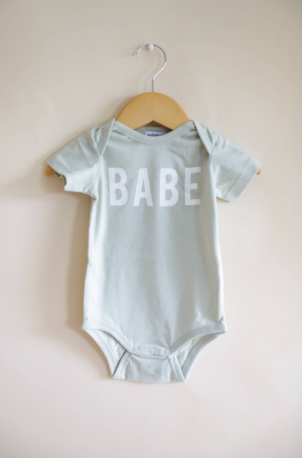babe onesie | light blue