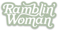 ramblin&#39; woman mint | sticker