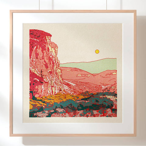 desert mountain #26 | 12x12 print