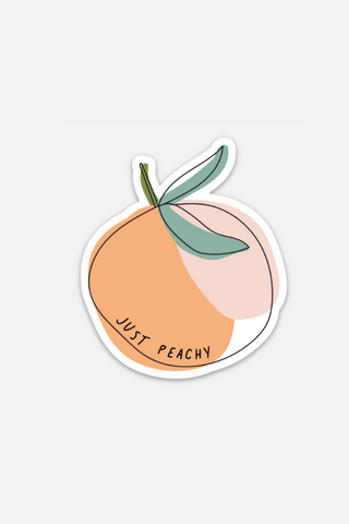 peachy | sticker