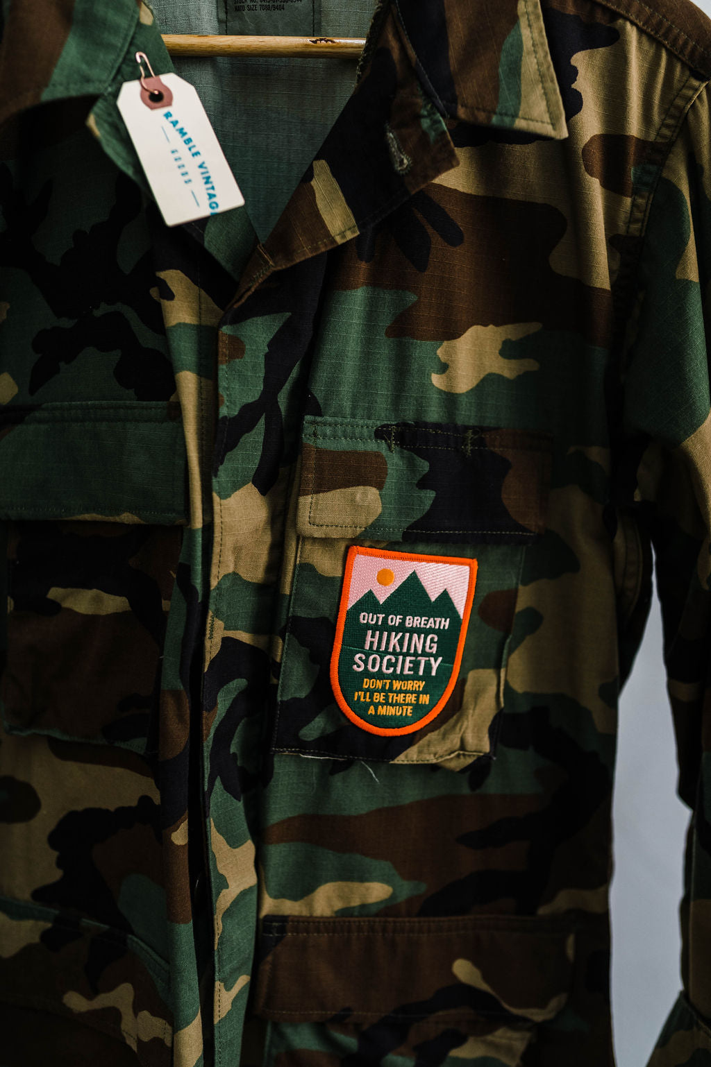 camo vintage army jacket | vintage no. 24