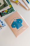 denim birthday | notecard